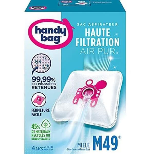 HANDY BAG M49 Micropor Plus Dammsugarpåsar