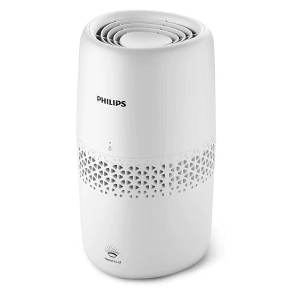 Philips luftfuktare 2000-serien, Nanocloud-teknik, upp till 99 % färre bakterier, vit (HU2510/10) Vit
