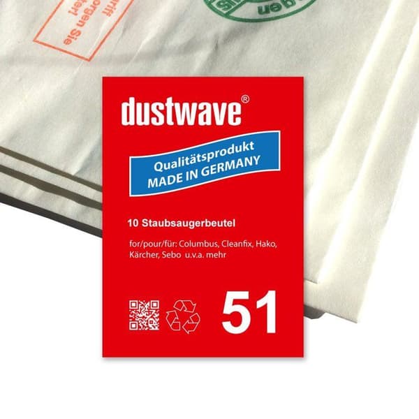 Dammsugarpåse Dustwave - D51-L01-1078