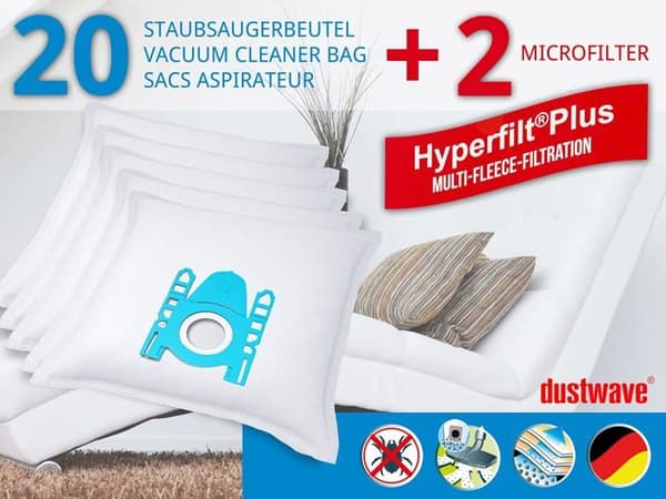 Dammsugarsäck Dustwave - D83-L01-1001