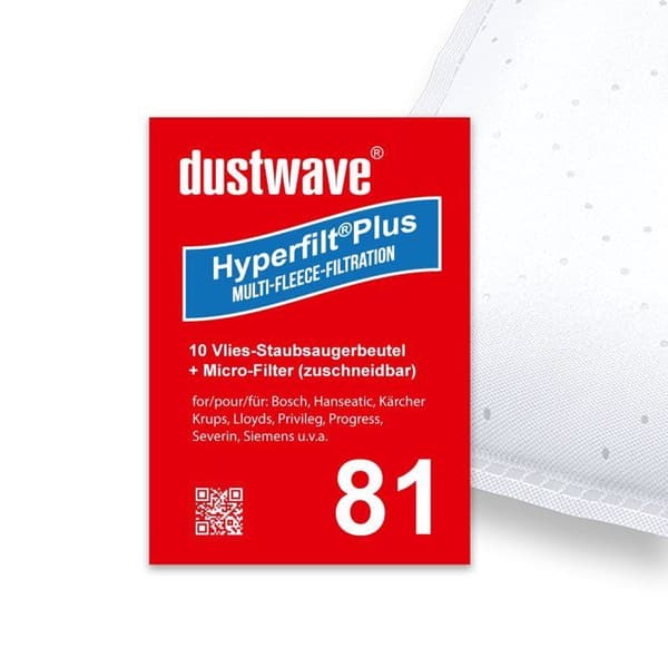 Dammsugarsäck Dustwave - D81-10