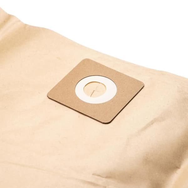vhbw 5x påsar kompatibla med Bosch AdvancedVac 20 dammsugare - papper, 85,4cm x 26.9cm, brun