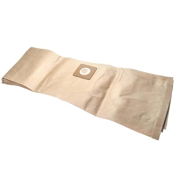 vhbw 5x påsar kompatibla med Bosch AdvancedVac 20 dammsugare - papper, 85,4cm x 26.9cm, brun