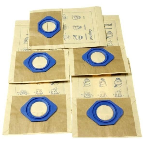 kit med 5 dammsugarpåsar GM80P 6,5L nilfisk 81620000