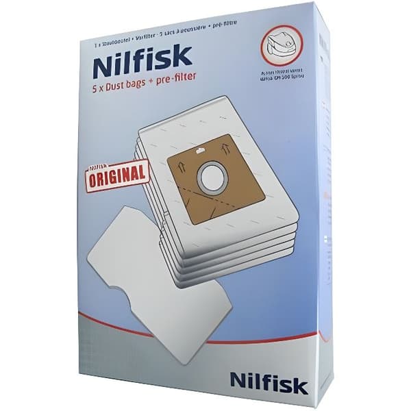 NILFISK - 30050002 - Dammsugarpåsar