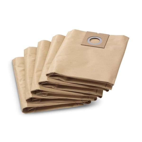 Kärcher 6.904-290 - Bolsas filter de papel (pack de 5) Cylinder vakuum dammpåse