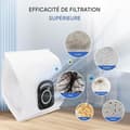Miniatyrbild 6 av 6: Pack med 15 Hygien+ väskor ZR200520 ZR200720 ZR200920 Kompatibla med Rowenta Tefal Moulinex Silence Force, Green Force