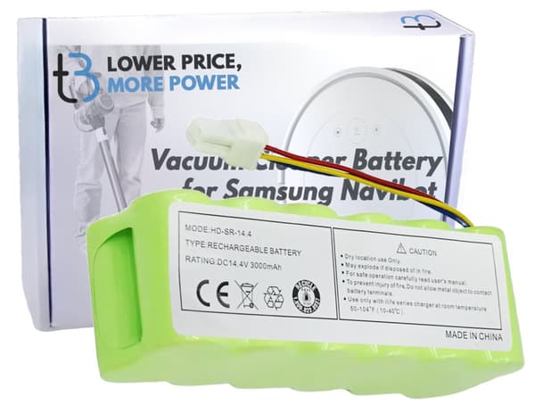 Batteri til Samsung Navibot SR8845 støvsuger 14.4V 3000 mAh