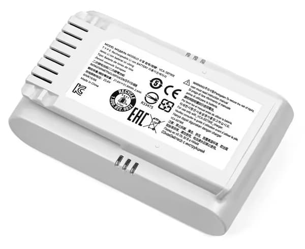Batteriackumulator för Samsung Jet 70 75 21.6V 4000 mAh VCA-SBT90E Vit