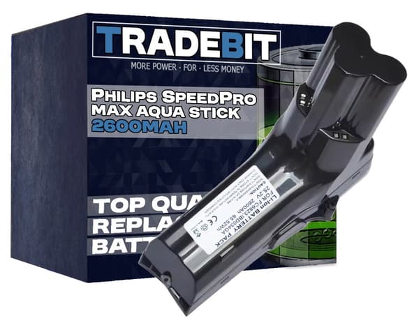 Batteri till Philips SpeedPro Max Aqua Max Stick FC6903 FC6822 dammsugare