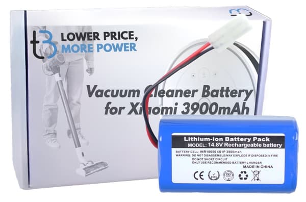 Batteri til Xiaomi robotstøvsuger-mop Essential G1 MJSTG1 14.4V/14.8V 3900mAh