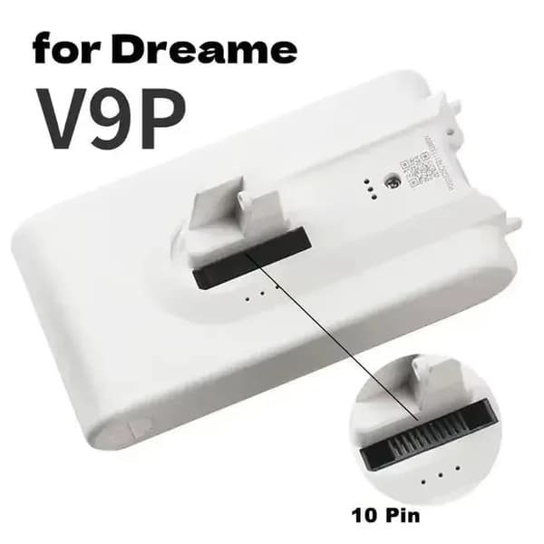 Lithiumbatteri til Dreame, 5000mAh kapacitet, kompatibel med flere modeller,V9P
