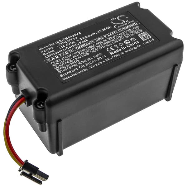 Batteri for vakuum til CECOTEC CONGA 1490, CONGA 1590, CONGA 1290 osv.