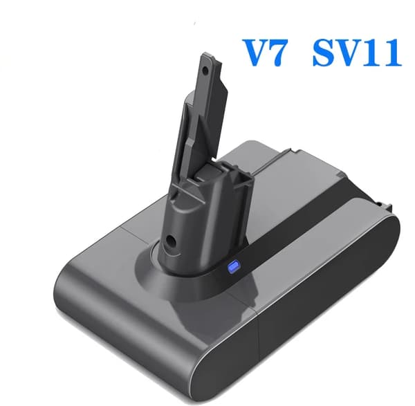 Dyson V7 akku, 6000mAh kapasiteetti, Sony Cell -teknologia, 216V, VALKOINEN