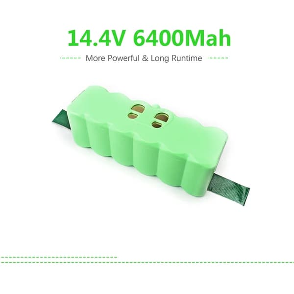 Dammsugare Batteri, 64Ah Kapacitet, Kompatibel med Roomba 500-880 Serien, 1 stycke Li-ion64Ah