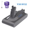 Miniatyrbild 2 av 2: Ersättningsbatteri, 6000mAh kapacitet, kompatibelt med Dyson V7 V8 V10 V6, V10 batterifilter