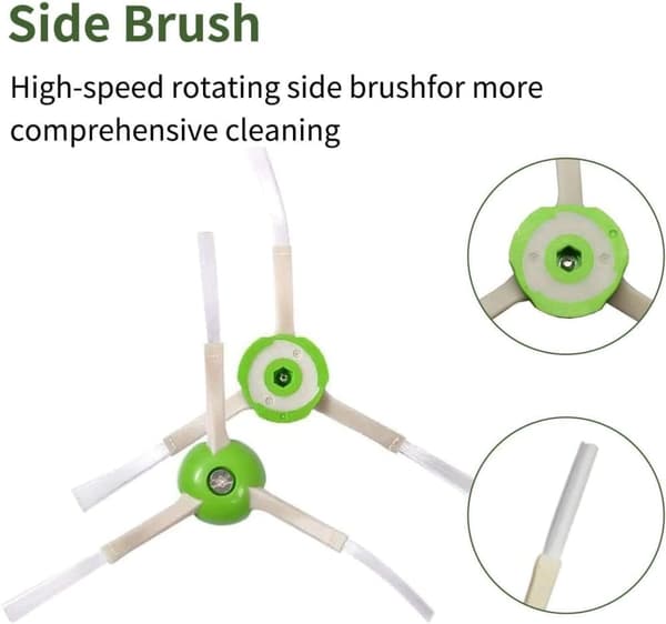 Kompatibla med iRobot Roomba dammsugare tillbehör i7 i7+ E5 E6-serien 800/900-serien (26 stycken)