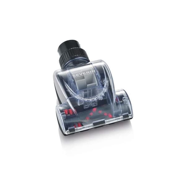 Severin TB7215 Mini Turbo Borste för Dammsugare, 2 Adaptorer ingår Svart Mini turbo borste för dammsugare, Idealisk för