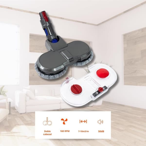 Auledio moppehoved til Dyson V11 V10 V8 V7 vandtank og 6 stofrefills