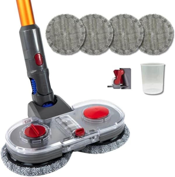 Auledio moppehoved til Dyson V11 V10 V8 V7 vandtank og 6 stofrefills