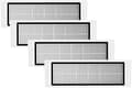 Miniatyrbild 1 av 6: OBOSOE 4-Pack Tvättbart HEPA-filter– Passar C1, E2, E3, E4, E5, S4, S5 Max, S6, S6 Pure, S6 MaxV & Q5 – Hög effektivitet