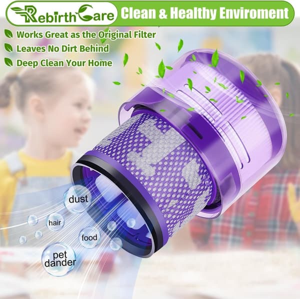 INF Violetti ABS-suodatin Dyson Omni-Glide/SV19 -imurille