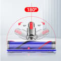 Miniatyrbilde 2 av 4: INF Anti-floke grønt lys støvsugerhode for Dyson V7-V11