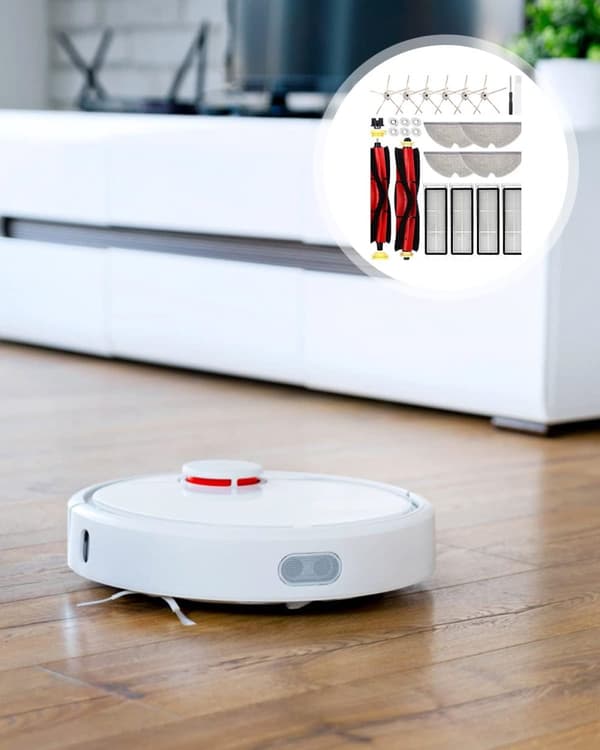 Auledio Tilbehør Xiaomi Roborock S5 Max/S50/S51/S55/S5/S60/S65/S6/S6/S6 Pure/S6 MAXV 22 stk.