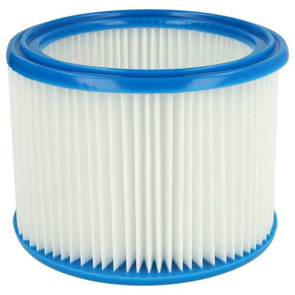 vhbw Rundfilter / lamellfilter för dammsugare, robotdammsugare, multifunktionell Nilfisk / Alto / Wap Aero 20, 21, 25, 26, 31