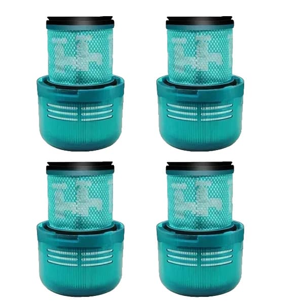 Tvättbart filter, HEPA, kompatibelt med flera modeller, 4-pack,4st