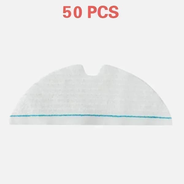 Moppduk, Engångs, 50 Stycken, Kompatibel med Olika Dammsugare,50 Mops