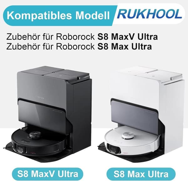 INF Lisävarustepaketti Premium Roborock S8 MaxV/Max Ultra -malleille