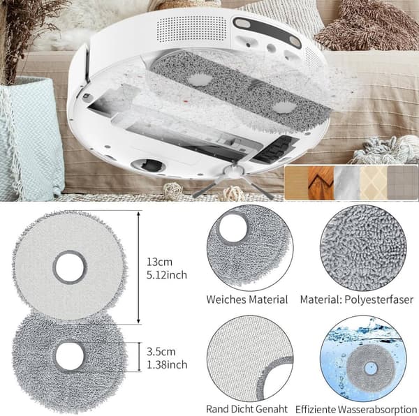 INF Erstatningstilbehørssett for Dreame L20/L30/X20 Pro