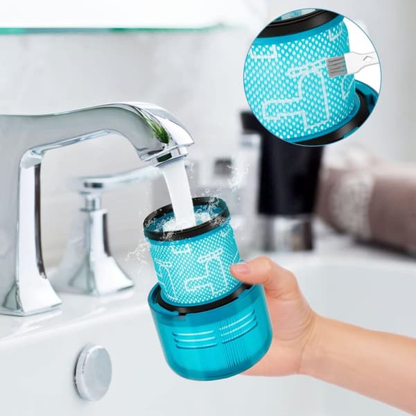 INF Premium Dyson V15:n suodattimen vaihto - Paranna imutehoasi
