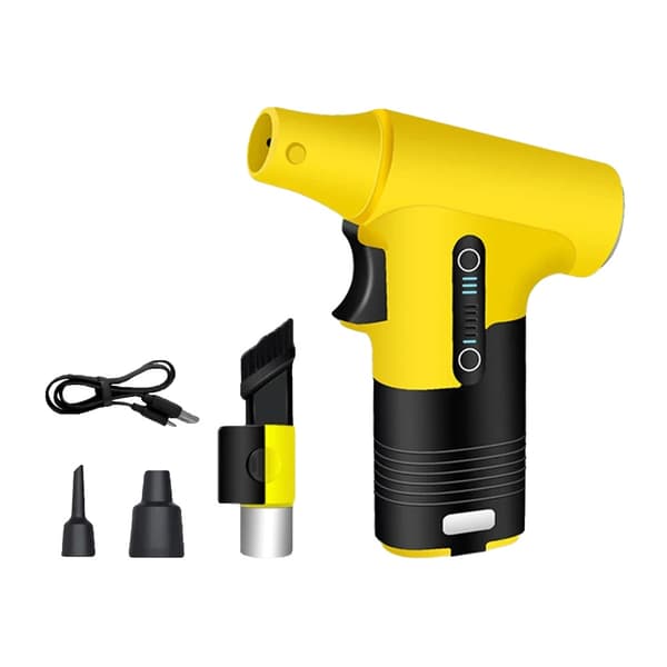 Dammsugare, 120000 RPM, USB-driven,Gul