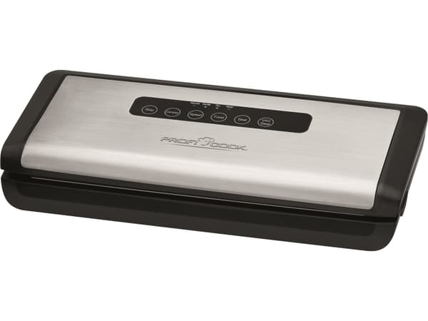 ProfiCook PC-VK 1146 - Vakuumforsegler - 120 W - svart/rustfritt stål