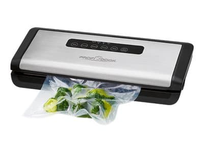 ProfiCook PC-VK 1146 - Vakuumforsegler - 120 W - svart/rustfritt stål