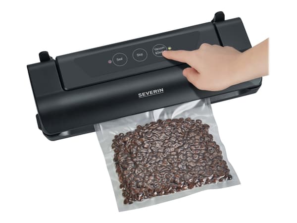 Severin FS 3610, Musta, 500 mbar, Kosketus, 28 cm, CE, 110 W