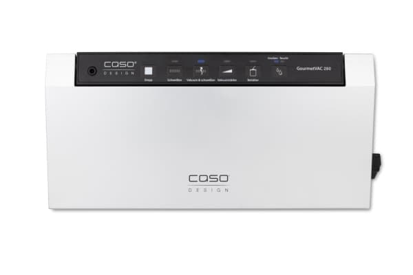 Caso GourmetVAC 280, Musta, Hopea, Tyhjiötiiviste, Muovi, Kosketus, 30 cm, GS, CE