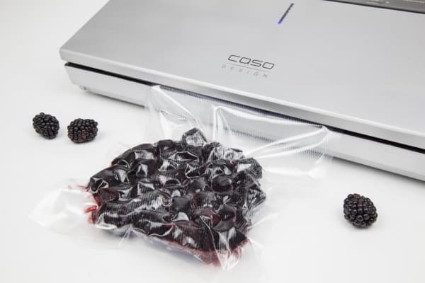 Caso GourmetVAC 480, Svart, Sølv, 800 mbar, Marinering, Vakuumforsegling, Plastikk, Berøring, 30 cm