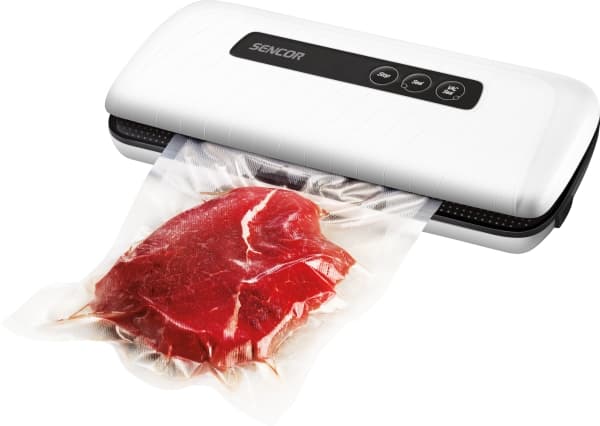 Sencor SVS 1010WH, Vit, 0,8 mbar, Endast försegling, Knappar, 12 l/min, 110 W