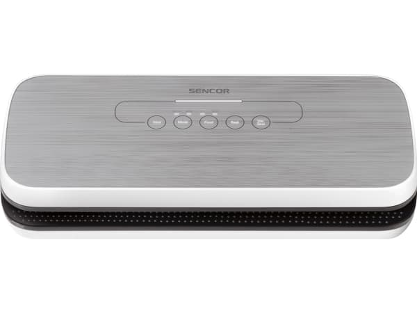 Sencor SVS 3010GY, Hopea, 0,8 mbar, Vain tiiviste, Ruostumaton teräs, Painikkeet, 12 l/min