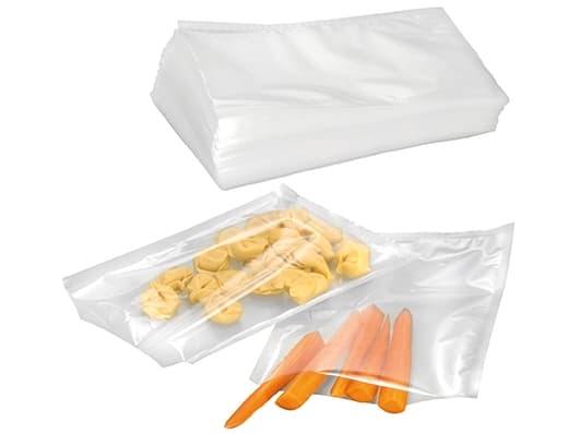 Unold 4801002 - Vakuumtasche - 200 mm - 300 mm, Vakuumforseglingsposer, Gjennomsiktig, 100 stykker, 20 mm, 30 mm, 61 mm