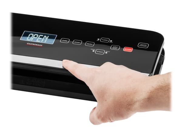 Gastroback Design Advanced Scale Pro vakuumforsegler 600 mbar Sort