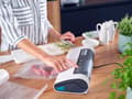 Miniatyrbilde 5 av 5: Leifheit Vacu Power 300, Sort, Turkis, Hvit, 750 mbar, Vakuumforsegling, Plast, Berøringskontroll, 110 W