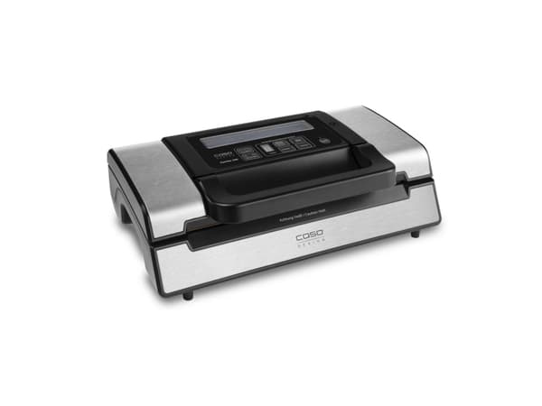 Caso FastVac 500, Musta, Hopea, 900 mbar, Muovi, Ruostumaton teräs, Kosketus, GS/CE, 130 W
