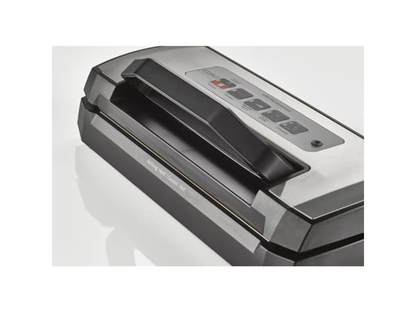 Caso VRH 490 advanced, Musta, Ruostumaton teräs, 800 mbar, Muovi, Ruostumaton teräs, Kosketus, GS/CE, 110 W