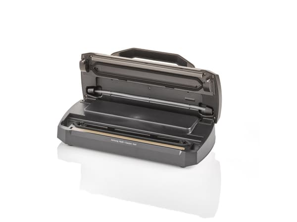 Caso VRH 490 advanced, Musta, Ruostumaton teräs, 800 mbar, Muovi, Ruostumaton teräs, Kosketus, GS/CE, 110 W