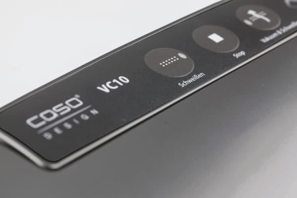 Caso VC 10 PlusEdition, Sort, Sølv, Plast, Berøringskontroll, GS/CE, 110 W, 220 - 240 V