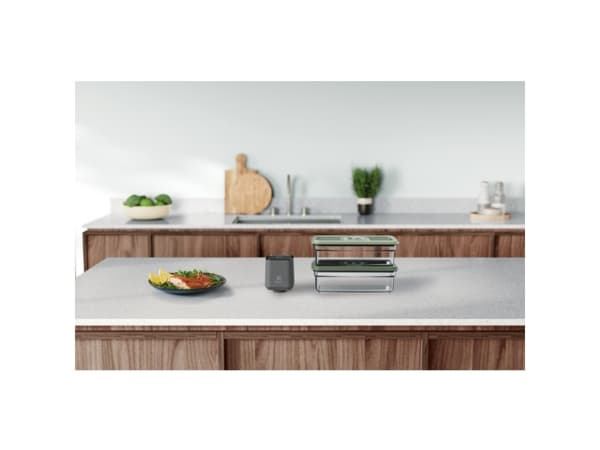 Electrolux EVFK1, Grønn, Grå, Gjennomsiktig, Knapper